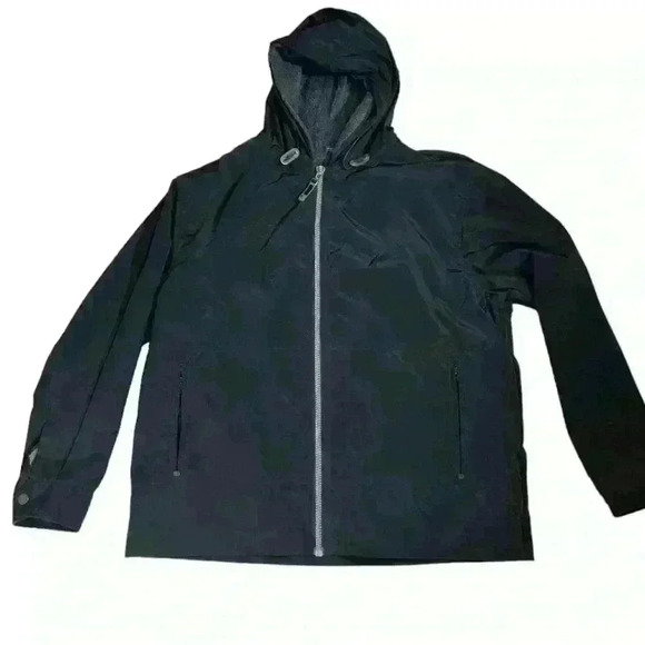 Kenneth Cole Reaction Rain Jacket Coat Lined Size L - Picture 1 of 7